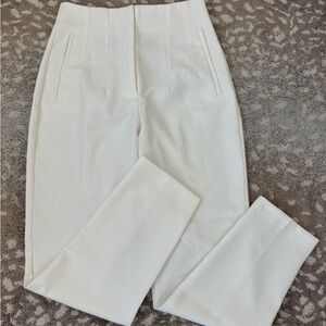 Zara Cream Women's Trousers